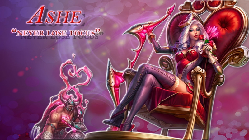Ashe (League Of Legends), League Of Legends, 1080P, Tryndamere (League of Legends), Fan Art, Video Game