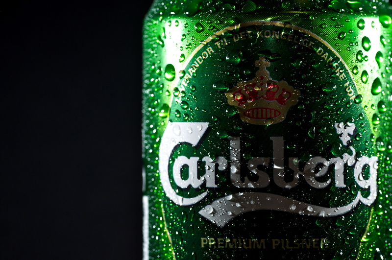 brand, beer, drops, 4K, carlsberg, Bank