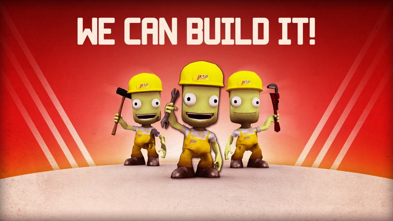 program, 1080P, space, kerbal, cartoon, ksp, family, sci fi