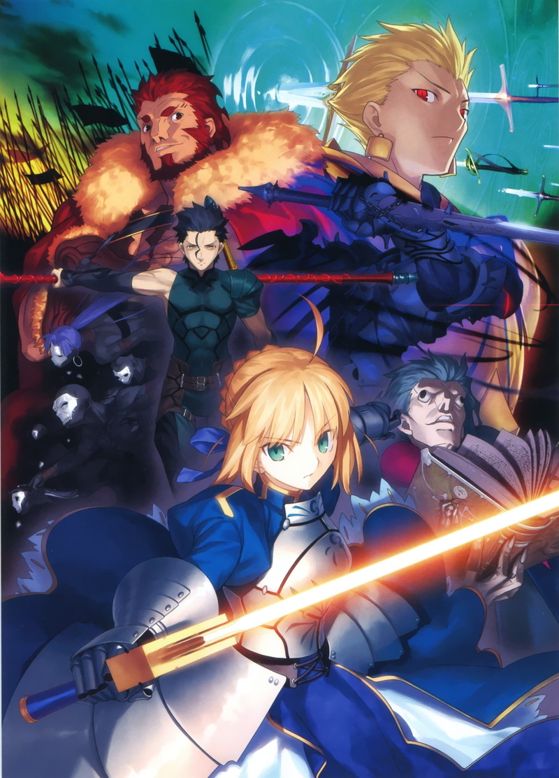 architecture, sitting, indoors, females, hair, Saber, illuminated, human representation, Fate Series, young adult, anime, 1080P, people, Fate/Zero, blond hair