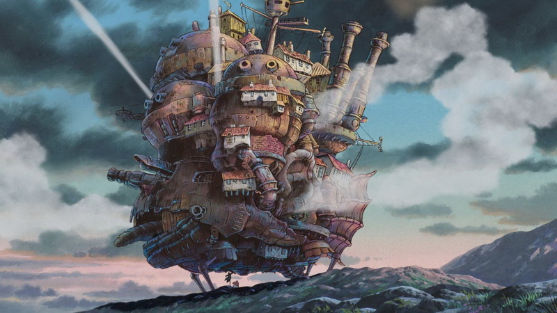 anime, Studio Ghibli, 1080P, Howls Moving Castle
