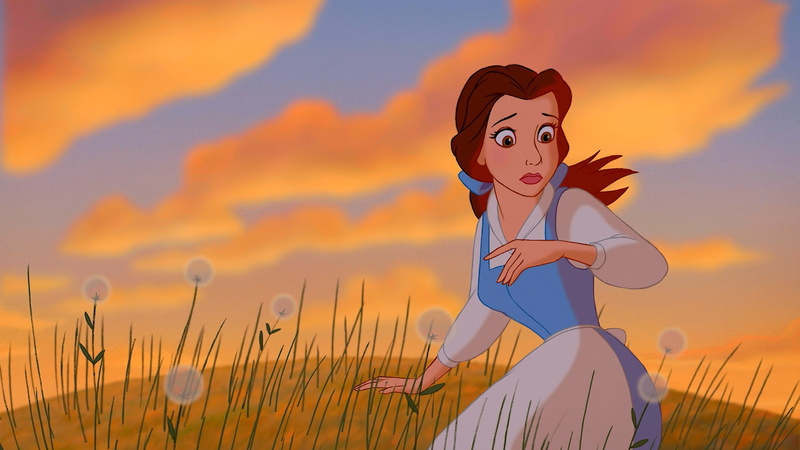 disney, movies, entertainment, x, art, hd, beast, belle, beauty, 1080P