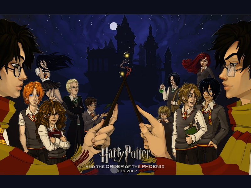 movies, art, 480P, untitled, harry, cartoon, Harry Potter, hd, potter, Order of the Phoenix, entertainment
