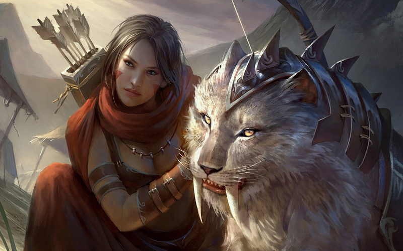 Legend of the Cryptids, Brea the Untamed (Reg), 1080P, fragment, Fajareka Setiawan, art, fantasy