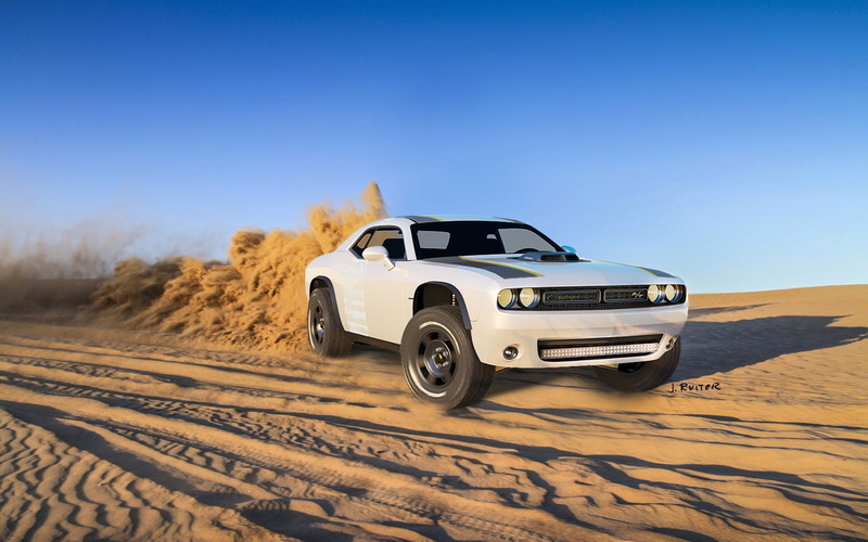 Challenger, Dodge, 2014, Untamed, 2K, Concept