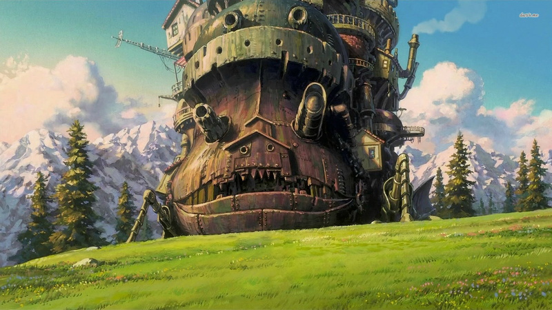 Howls Moving Castle, 4K, 1080P, hd anime, anime, 1920x1080