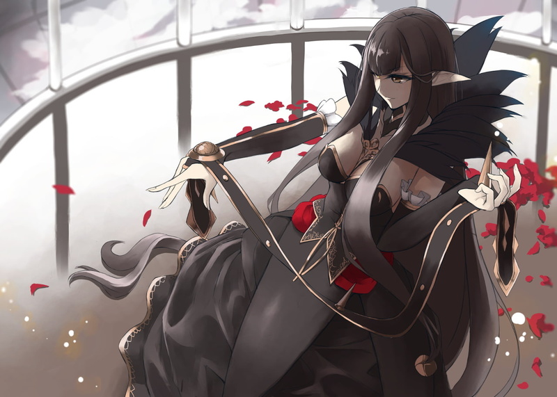 women, one person, cleavage, protection, gloves, 720P, sunglasses, Fate Series, nature, focus on foreground, hairstyle, lifestyles, outdoors, window, fashion