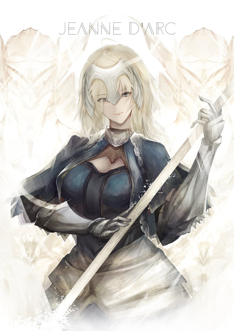 belief, architecture, male likeness, day, Jeanne DArc(Fate/Grand Order), creativity, history, no people, Fate Series, anime girls, blond hair, craft, indoors