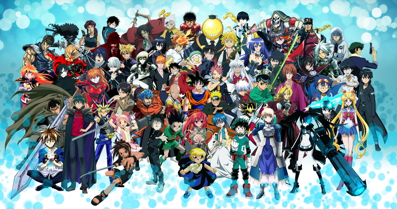 Eren Jeager, Lamperouge Lelouch, Maou Sadao, Yu Yu Hakusho, Toriko, Okumura Rin, World Trigger, Kageyama Shigeo, Akatsuki Kojō, Sakata Gintoki, Saber, Sawada Tsunayoshi