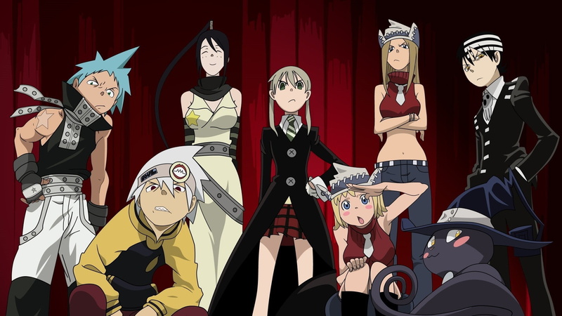 Soul Eater, Maka Albarn, BlackStar, Elizabeth Thompson, Tsubaki Nakatsukasa, Death The Kid, 1080P, Patricia Thompson