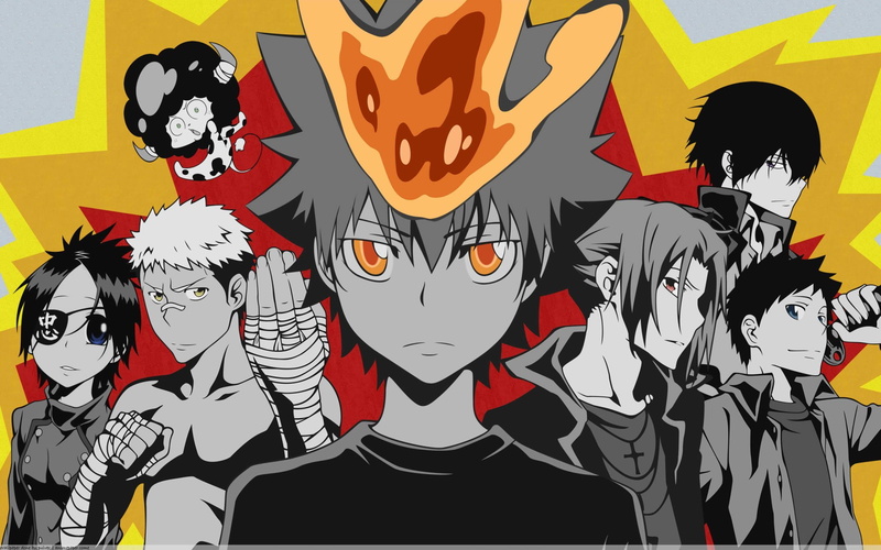 Chrome Dokuro, Tsunayoshi Sawada, Katekyō Hitman Reborn!, Anime, Takeshi Yamamoto, 1080P, Lambo (Katekyō Hitman Reborn!), Kyoya Hibari, Hayato Gokudera