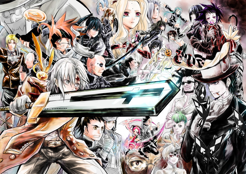 Bak Chang, D.Gray-man, Tyki Mikk, Timcanpy (D.Gray-man), Howard Link, Lavi (D. Gray-Man), Wisely Kamelot, Goushi (D.Gray-man), Jasdero (D. Gray Man), Yu Kanda