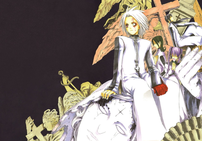 Yu Kanda, 1080P, Anime, Allen Walker, D.Gray-man, Lenalee Lee, Komui Lee