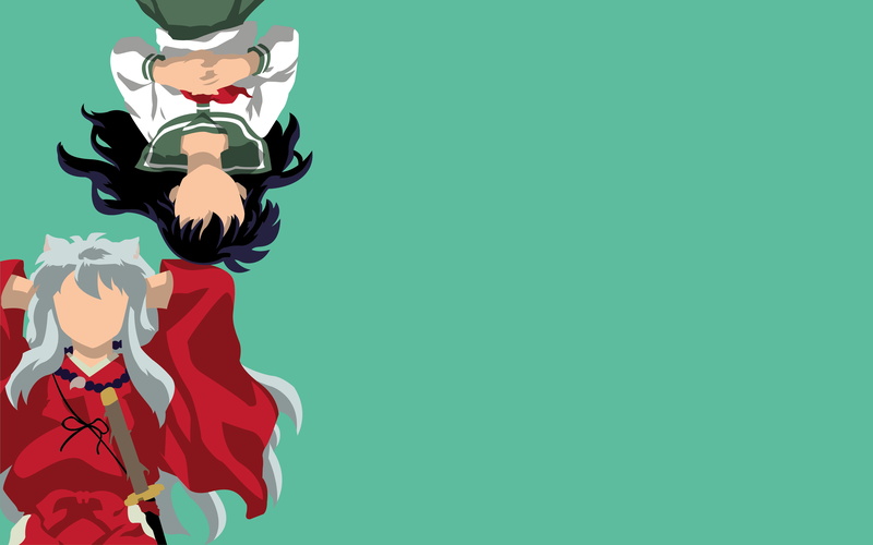 4K, Anime, Kagome Higurashi, InuYasha (Character), InuYasha