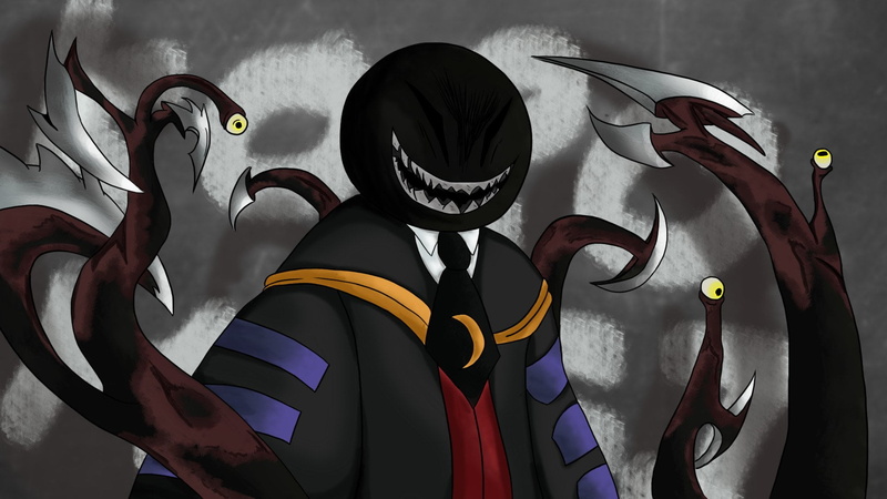 Anime, occupation, sensei, headshot, indoors, representation, lifestyles, Koro-sensei, costume, disguise, group of people, real people, people