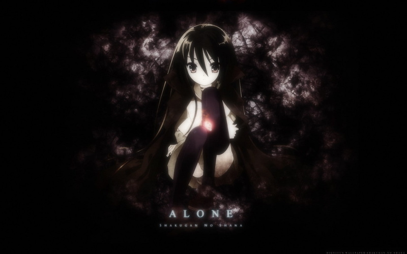 portrait, black background, Shana, women, young women, front view, real people, fashion, arts culture and entertainment, indoors, Shakugan no Shana, standing