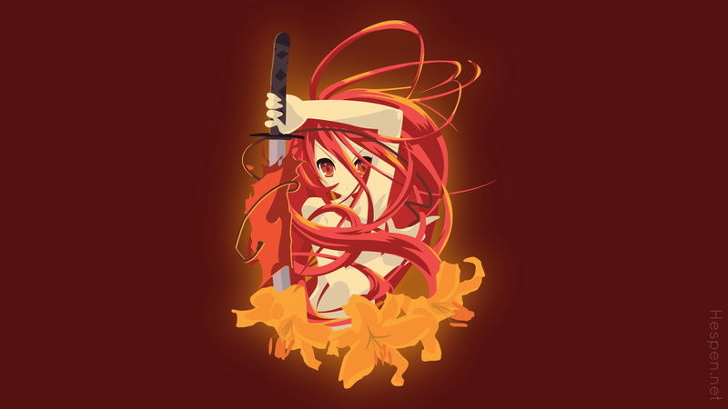 human representation, no people, Shakugan no Shana, anime girls, Shana, creativity, celebration, indoors, red, art and craft, paper, studio shot, one animal
