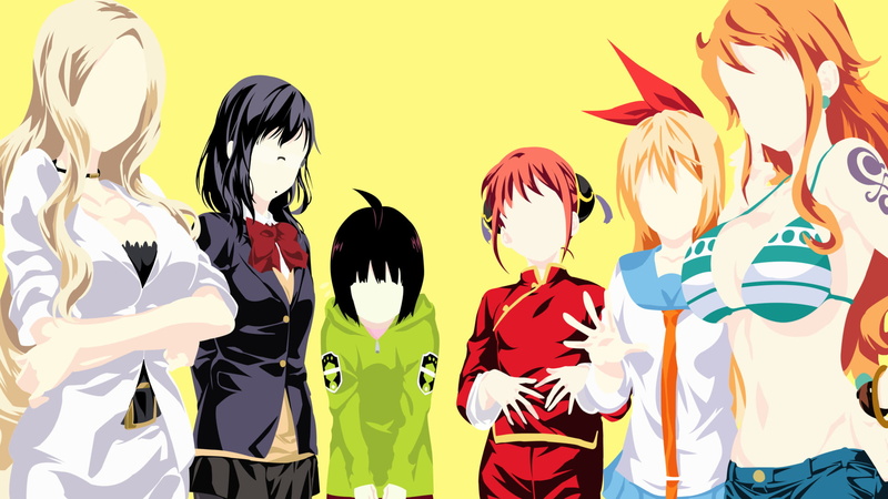 One Piece, Nami (One Piece), Anime, Crossover, 1080P, World Trigger, Girl, Minimalist, Gintama