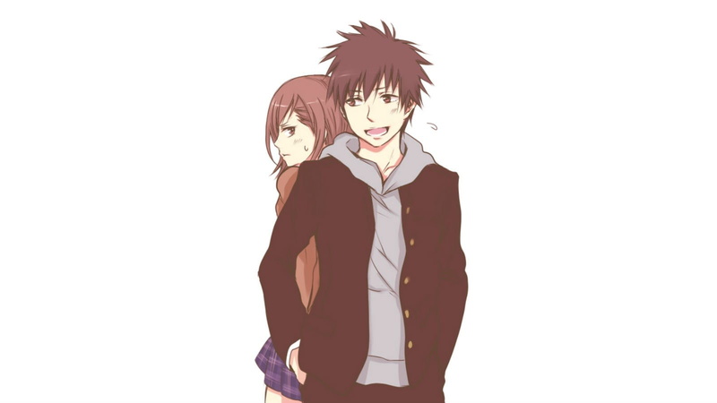 mikoto, touma, tsubaki-ya, brown, index, male, aru, white, black, majutsu, short, 720P, hair, eyes, misaka, seifuku, kamijou