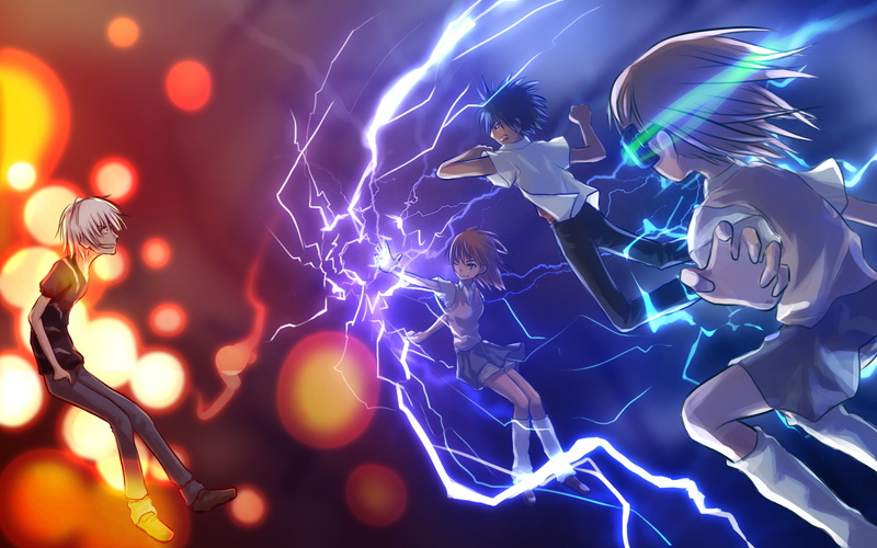 Mikoto Misaka, Anime, 1080P, Kamijou Touma, Toaru Majutsu no Index, To Aru Kagaku No Railgun, Accelerator (To Aru Kagaku No Railgun), Imouto Misaka