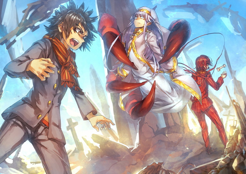 1080P, Toaru Majutsu no Index, Anime, Kamijou Touma, Fiamma of the Right, Index Librorum Prohibitorum