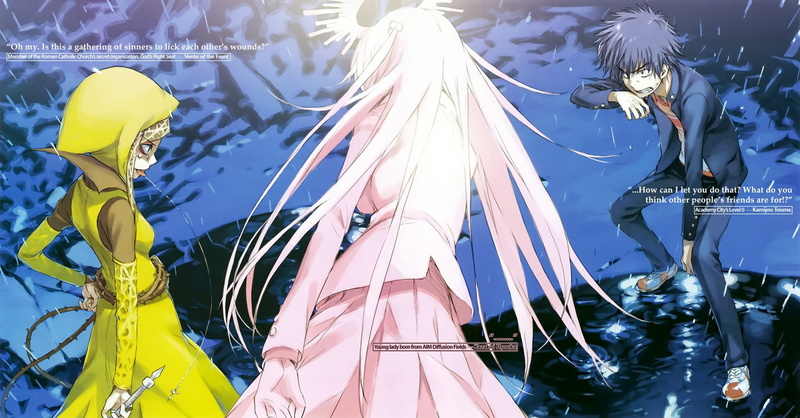 Kamijou Touma, Hyouka Kazakiri, 1080P, To Aru Kagaku No Railgun, Anime, Vento of the Front