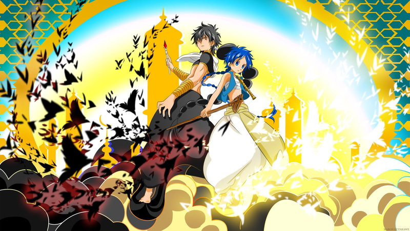 Magi: The Labyrinth Of Magic, Anime, 1080P, Aladdin (Magi), Judar (Magi)