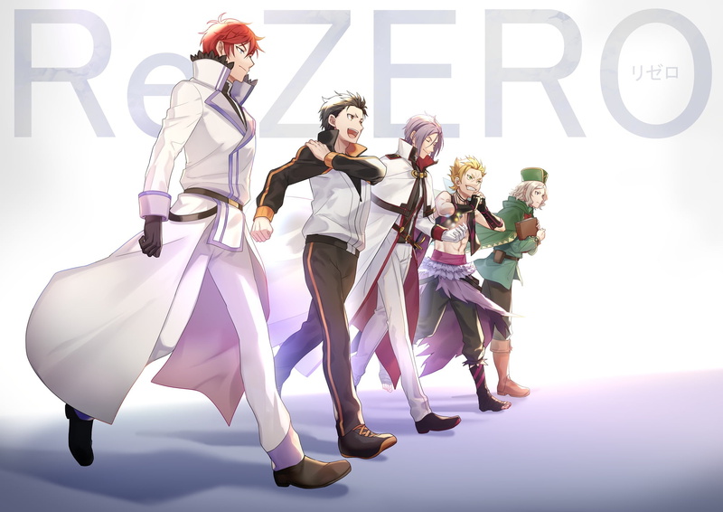 1080P, Otto Suwen, Re:ZERO -Starting Life in Another World-, Subaru Natsuki, Garfiel Tinsel, Anime, Julius Juukulius, Reinhard van Astrea