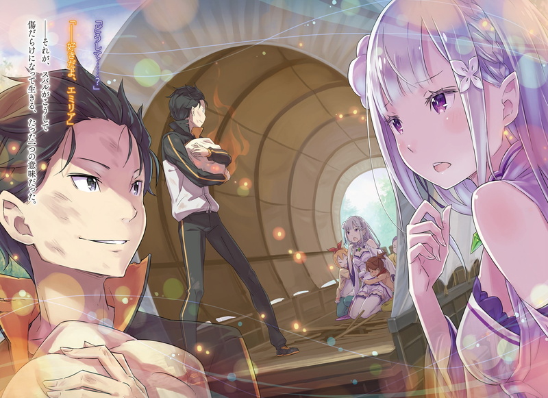 Natsuki Subaru, togetherness, group of people, 1080P, lifestyles, amusement park, real people, indoors, women, decoration, Emilia (Re: Zero), Re:Zero Kara Hajimeru Isekai Seikatsu