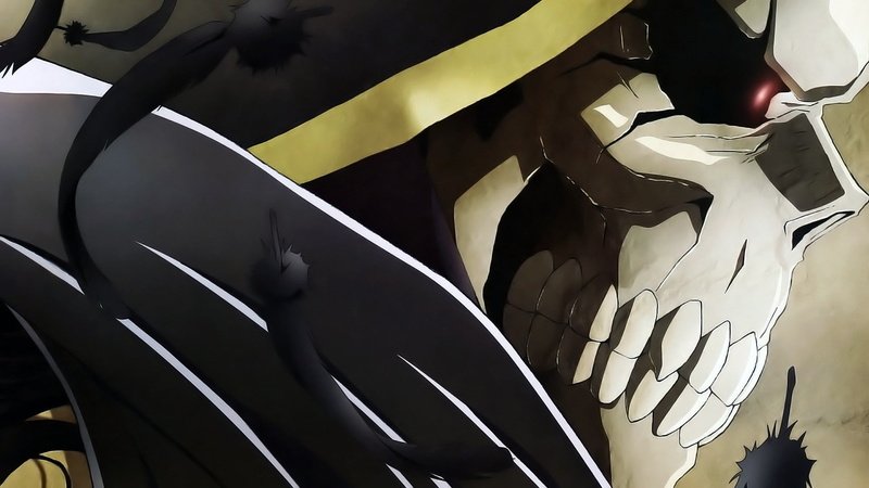 skull, Ainz Ooal Gown, Overlord (anime), 1080P, anime