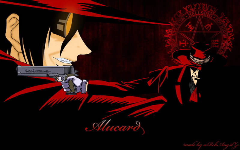 Alucard, Hellsing, 2K, pistol