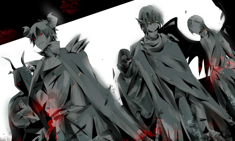 anime, Hanzou Urushihara, Maou Sadao, Hataraku Maou-sama!, 720P, Ashiya Shirou
