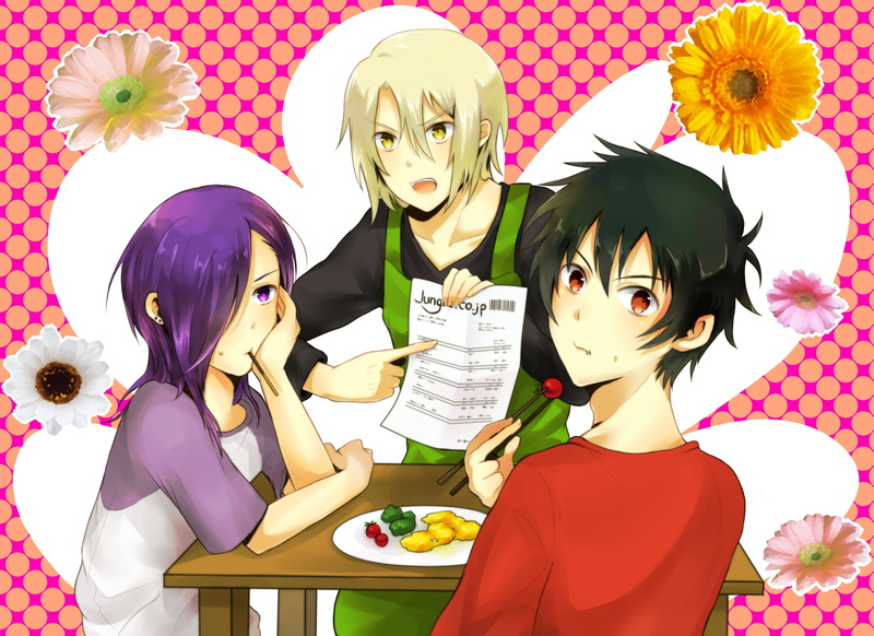 2K, Shirō Ashiya, The Devil Is a Part-Timer!, Anime, Hanzō Urushihara, Sadao Maou