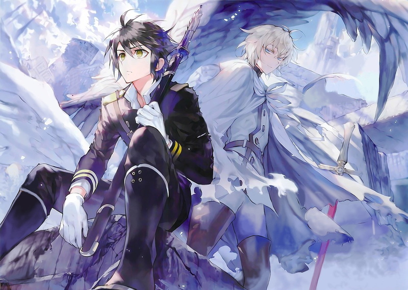 Hyakuya Mikaela, 720P, Hyakuya Yuuichirou, Owari No Seraph, anime
