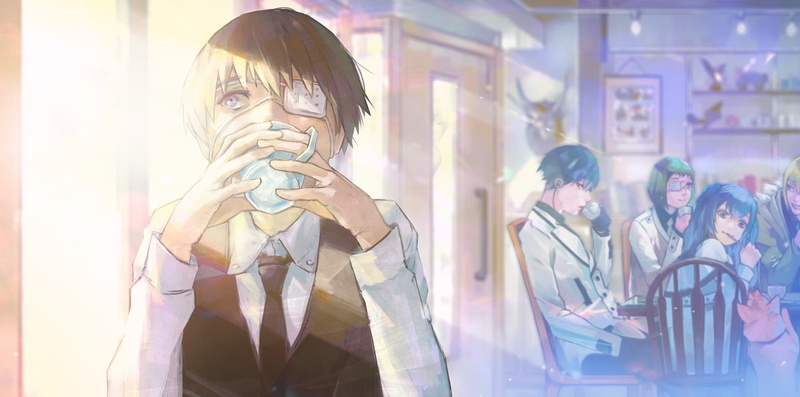 Tokyo Ghoul:re, Ken Kaneki, Saiko Yonebayashi, Ginshi Shirazu, Kuki Urie, 2K, Anime, Tooru Mutsuki