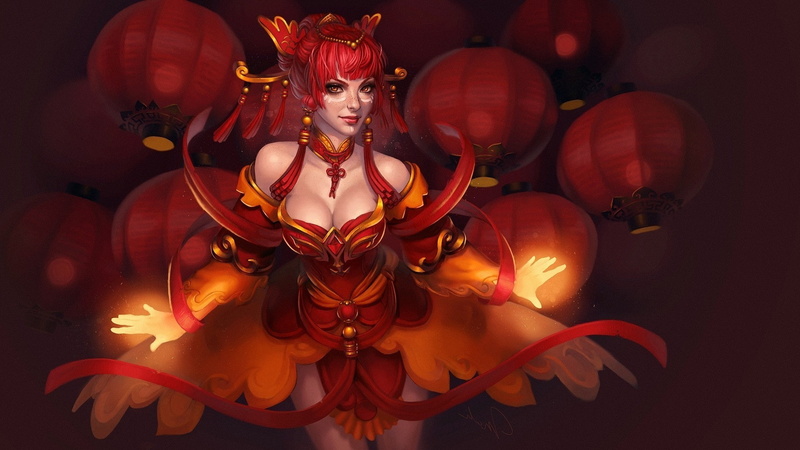 1080P, lina dota dota 2 lina inverse
