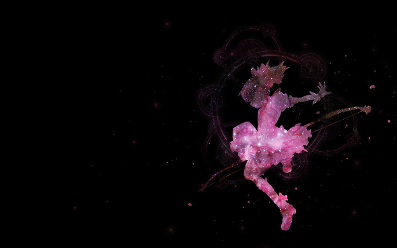 sea, animal wildlife, animals in the wild, anime, copy space, indoors, motion, black background, no people, purple, studio shot, underwater, Mahou Shoujo Madoka Magica