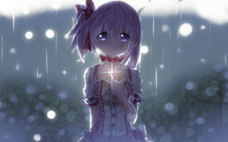 fashion, Mahou Shoujo Madoka Magica, young adult, women, cartoon, portrait, front view, looking at camera, human representation, character, haired, digital composite