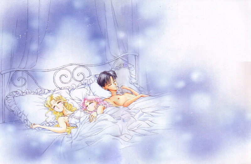 cat, tsukino, moon, chibiusa, sleeping, usagi, animal, diana, chiba, bed, sailor, mamoru, 720P
