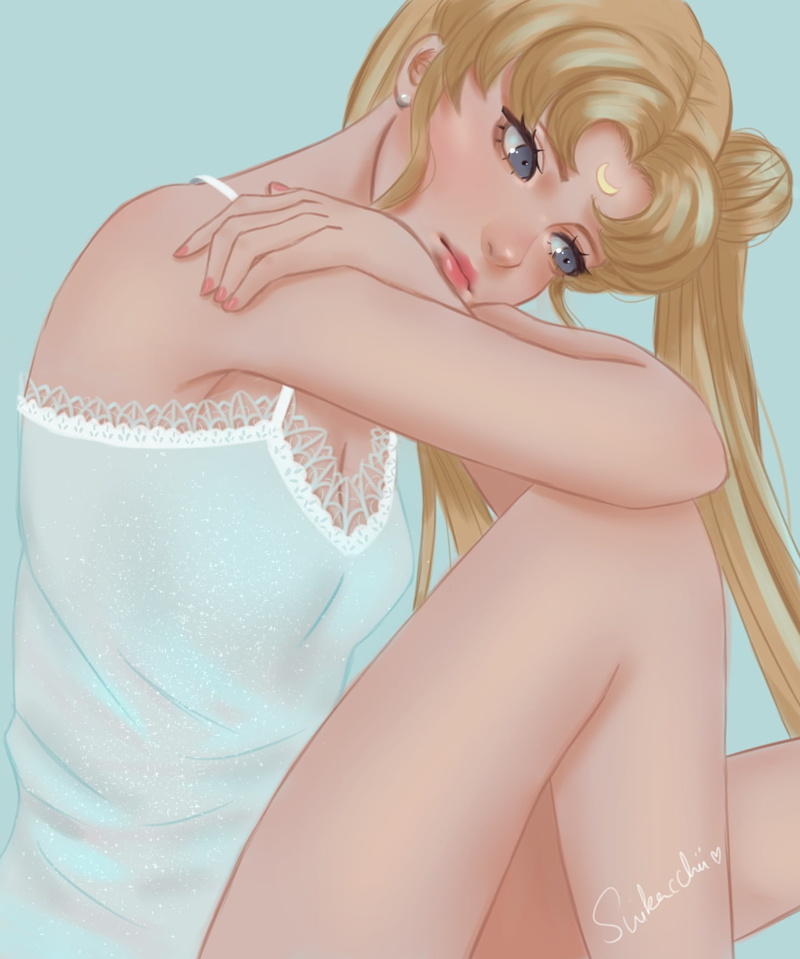 beauty, character, 720P, moon, anime, series, dress, bishoujo, long, sailor, hair, senshi, tsukino, girl, usagi