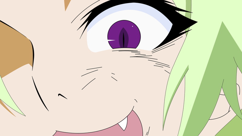 1080P, vector, Nekomi Nabeshima, anime girls, Medaka Box, anime