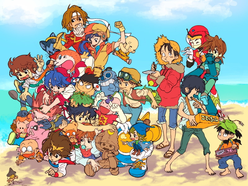 hakusho, yu, seiya, 720P, one, krillin, saint, One Piece (anime), piece, Yu Yu Hakusho, art, hd, anime, rockman