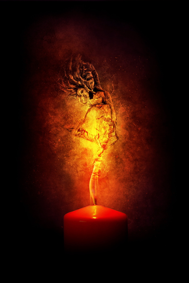 fire, 5K, single object, close-up, light, dark, red, black background, fire - natural phenomenon, luminosity, fantasy, magic, motion, nature
