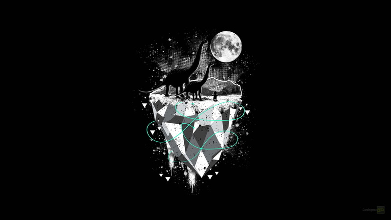 Moon, nature, travel, black background, no people, celebration, motion, transportation, copy space, island, indoors, night, dinosaurs, bubble, 1080P, studio shot