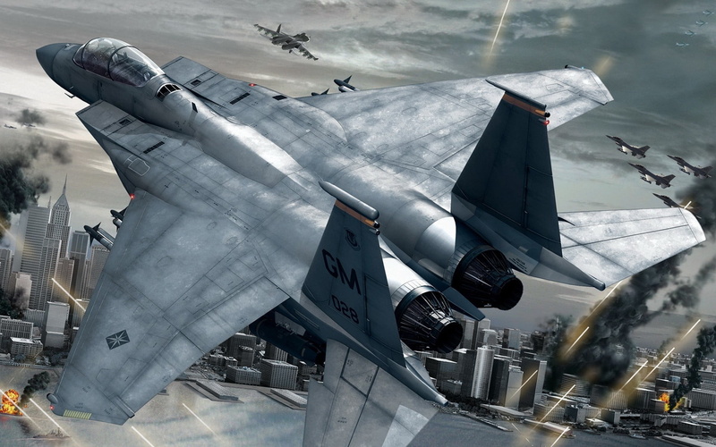 air, ace combat, technology, war, armed Forces, cloud - sky, conflict, fighter, missile, power, aircraft Wing, military, 1080P, day, nATO, military Airplane