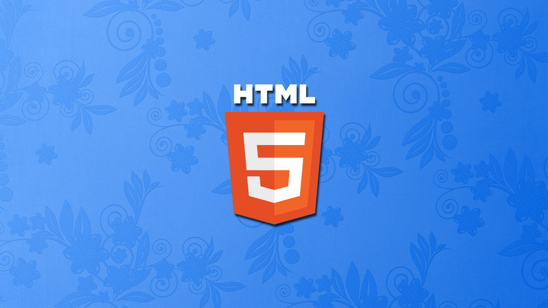 logo, studio shot, pattern, still life, industry, html, sign, html5, western script, symbol, blue, business, close-up, 1080P, text, communication