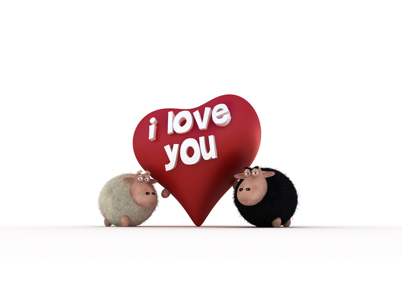 love, 720P, red, romance, design, simple, heart, art, animals, simple background, background, art design