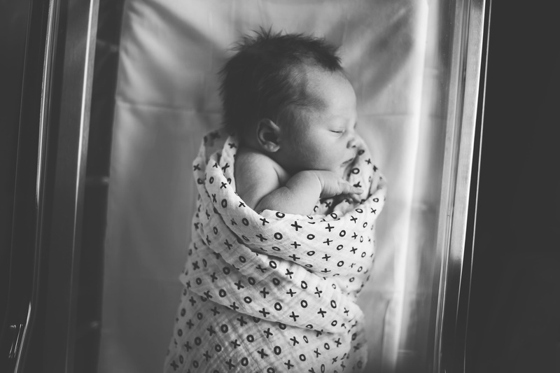 grayscale, toddler, swaddled, real people, birth, innocence, swaddle, blanket, crib, cute, sweet, window, black hair, black and white, xo, indoors, sleeping