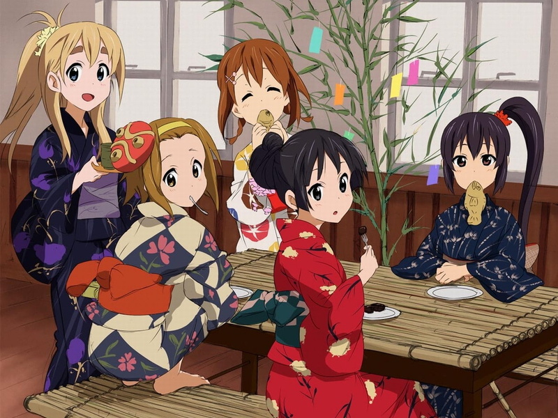 k, yui, mio, k-on, nakano, anime, hirasawa, anime girls, kotobuki tsumugi, azusa, akiyama mio, nakano azusa, tainaka ritsu, ritsu, tainaka, kotobuki, illustration