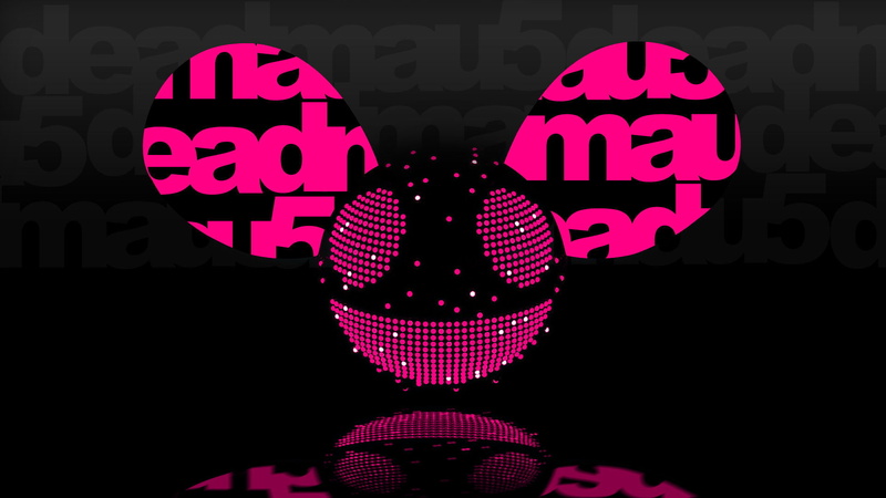 deadmau5, mouse, 1080P, progressive, background, electro, logo, ears, music, house, dedmaus, smile